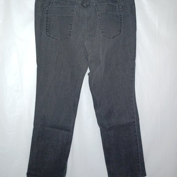 MOSSINO MID RISE STRAIGHT LEG DENIM JEANS - Picture 5 of 11